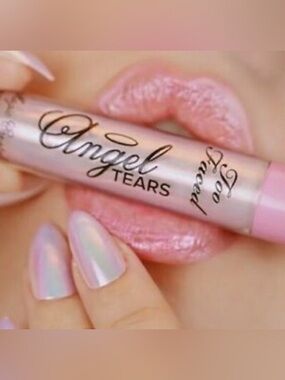 NIB Too Faced Angel Magic Crystal Mystical Effects Lip Topper